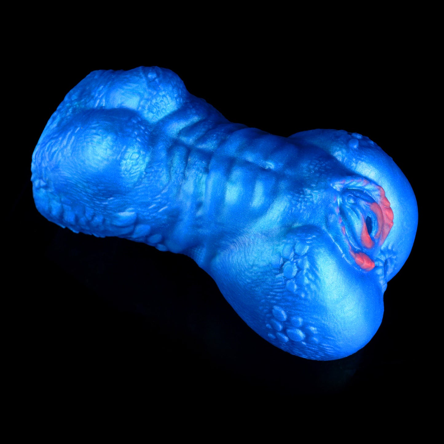 Blue Witch Pocket Pussy mit Schuppen-Textur | Magischer Doppelkanal-Masturbator für Fantasy-Liebhaber