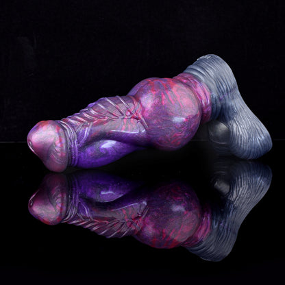 Alien Galaxy Penis Sleeve – Realistische Erweiterung aus Platinum-Silikon mit Testikel-Fixierung | Extra Dick & Komfort Fit