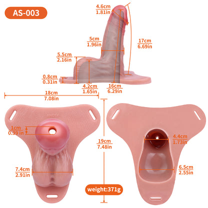 Realistische Optik & komfortables Design Penis Sleeve – Hautnahes Tragegefühl mit flexibler Passform