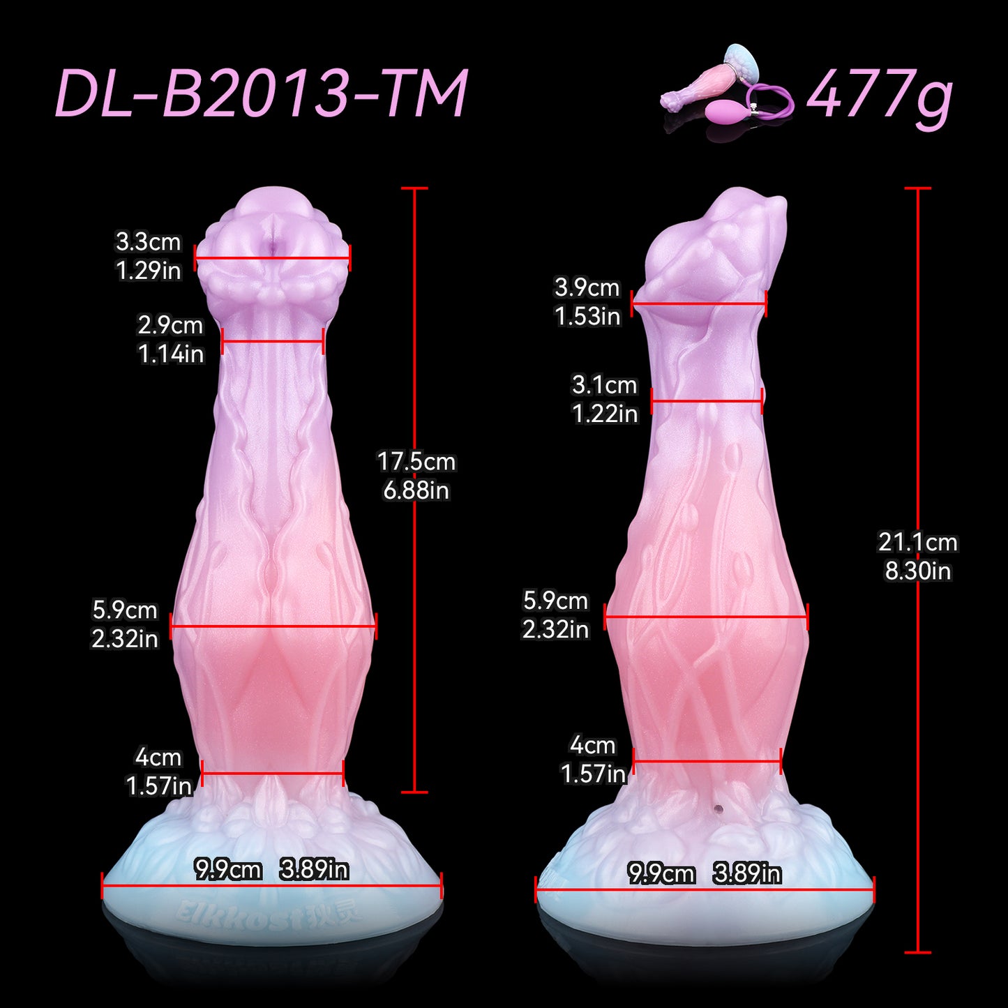 Aufblasbarer Alien-Fantasy-Dildo – Für ein magisches und intensives Erlebnis | Silikonvergnügen