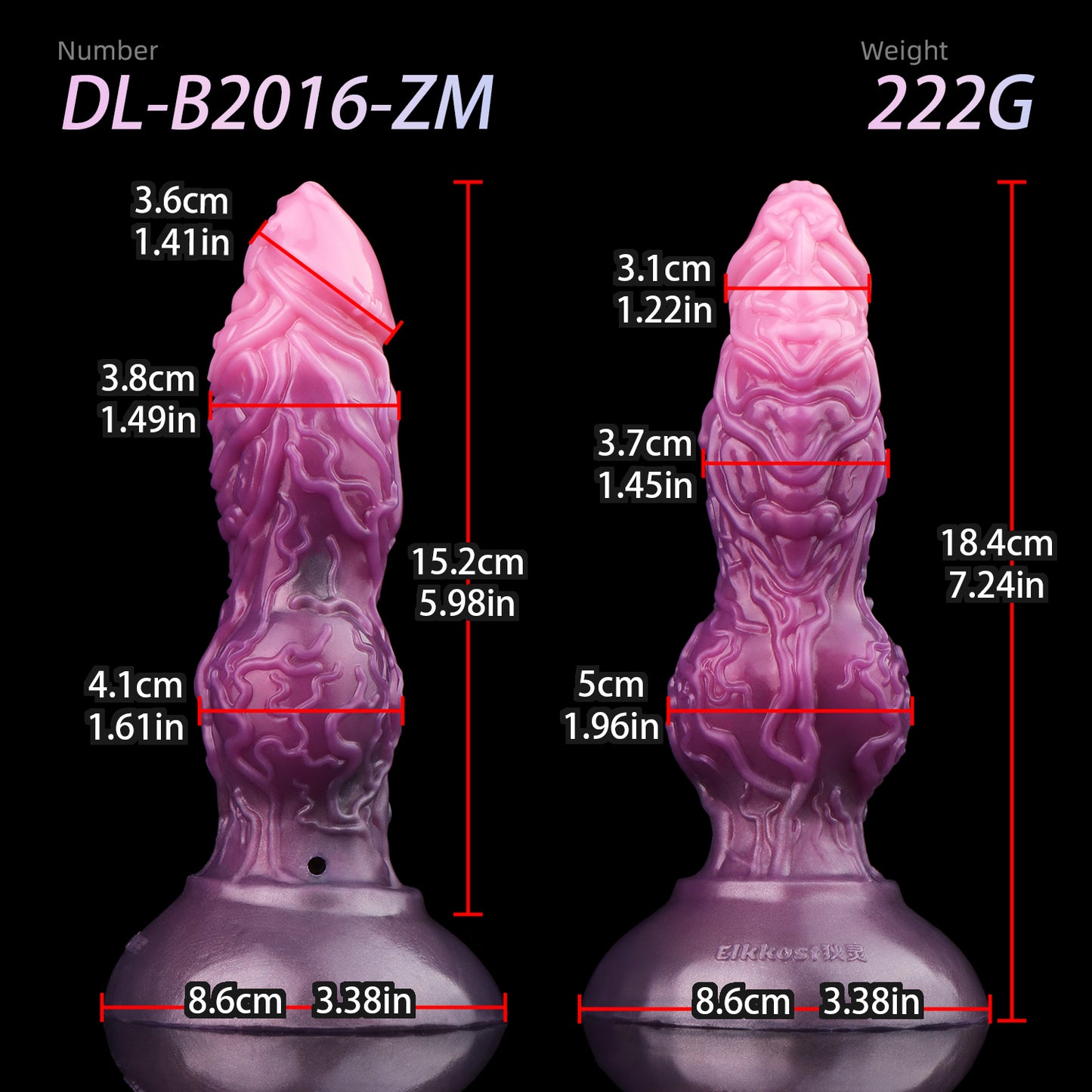 Fantasy Dildo Aufblasbar – Tentakel-Textur & Druckpumpen-Passform | SilikonLust