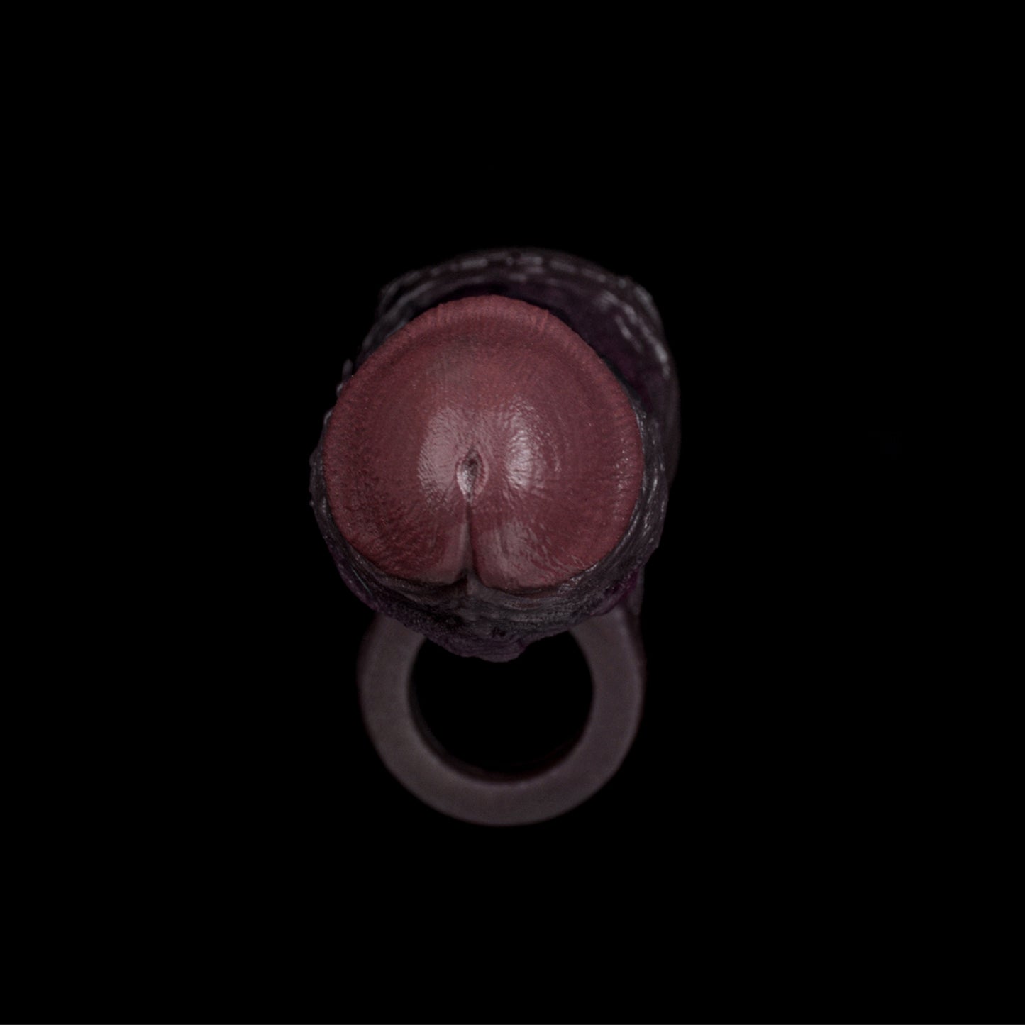 Obsidian Black Penis Sleeve – Dual-Ring Extender for Maximum Presence | SiliconeLust
