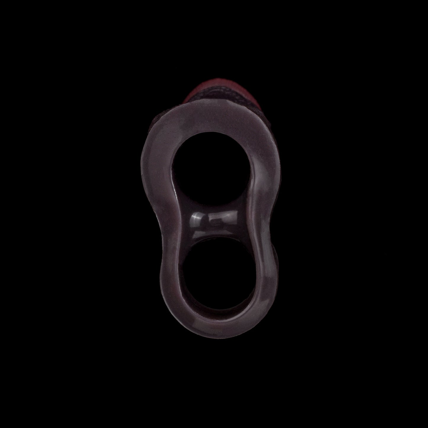 Obsidian Black Penis Sleeve – Dual-Ring Extender for Maximum Presence | SiliconeLust