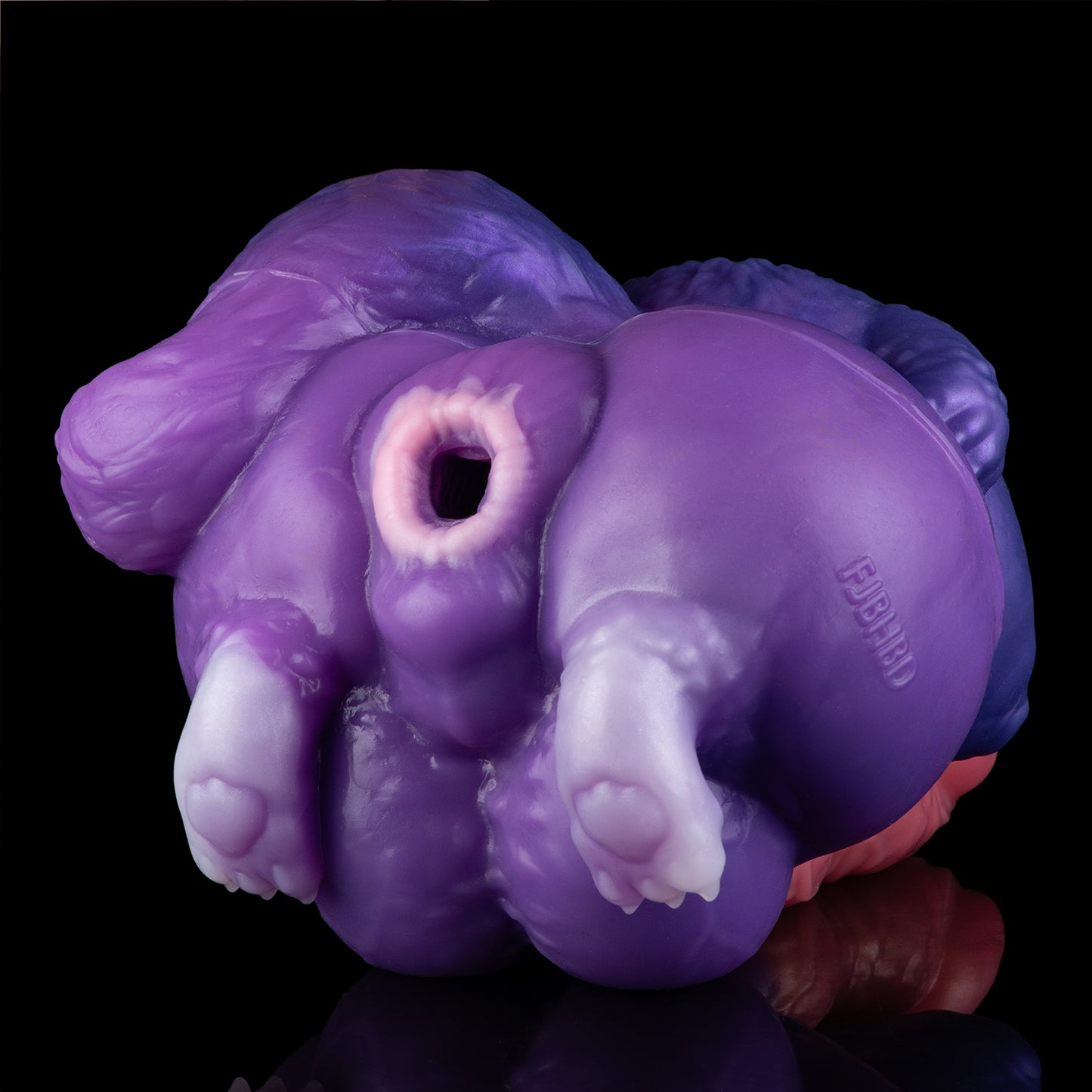 Wolkenlila Futa-Wolfsdämon Male Masturbator – 2-in-1 Anime Toy Unisex für Solo- & Paar-Play