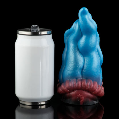 Alien Masturbator - Innovative Platinum Silicone Dual-Entry Design with "Mouth-to-Tongue"