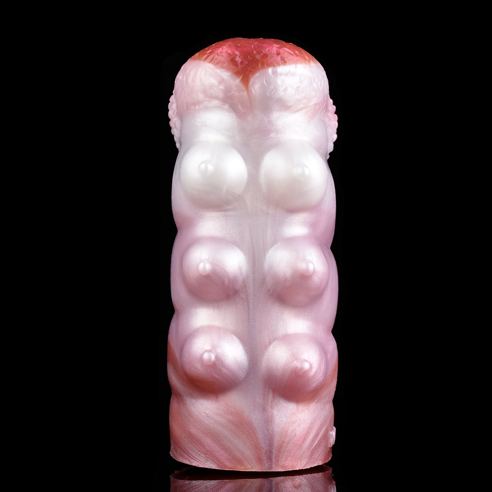 Biomimetic Canine Anatomy Pocket Pussy with Vacuum Suction Canal – Dual Channel Bestial Design