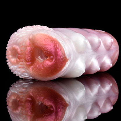 Biomimetic Canine Anatomy Pocket Pussy with Vacuum Suction Canal – Dual Channel Bestial Design