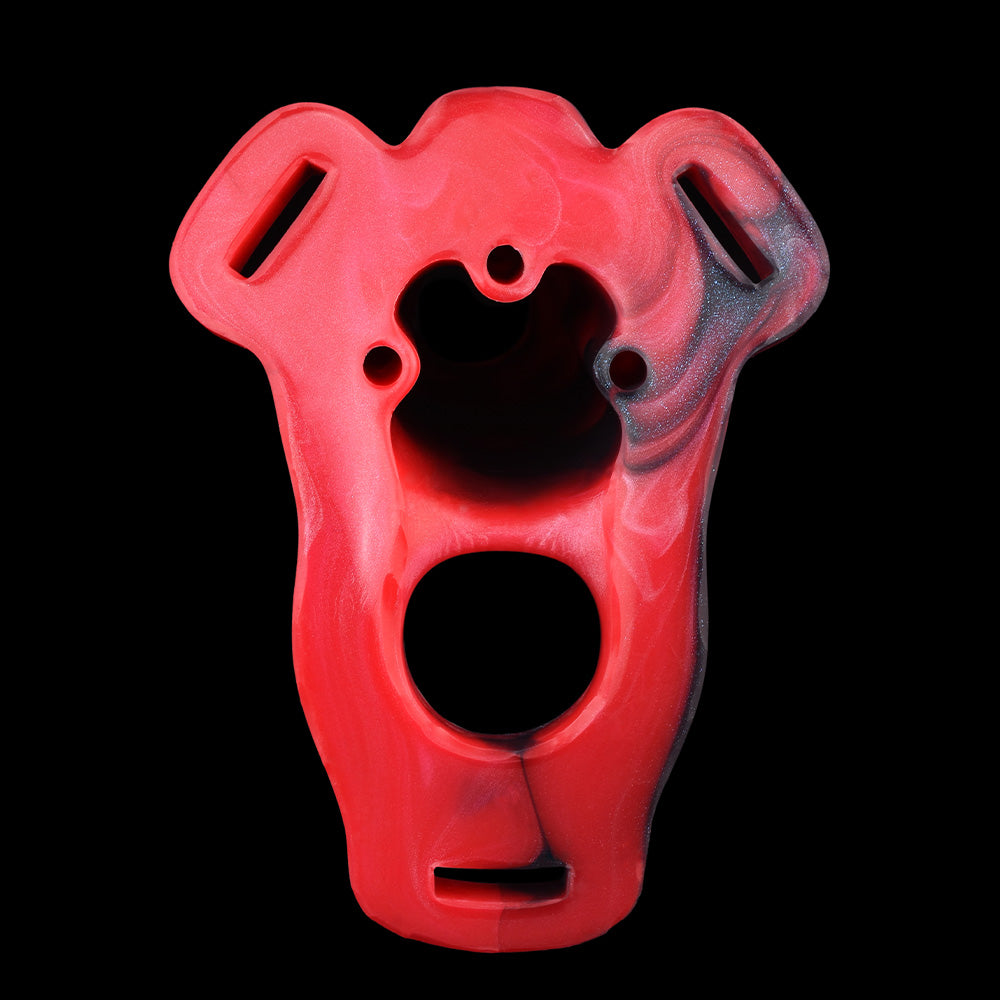 Demon Wing Penis Sleeve Silicone - Daemon Crown Bat Wings Erection Sleeve Small Penis Red