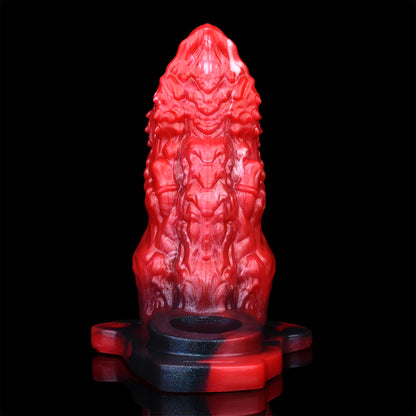 Dragon Spike Fantasy Penis Sleeve – Bio-Spikes & Harness System | Platinum Silicone | SilikonLust