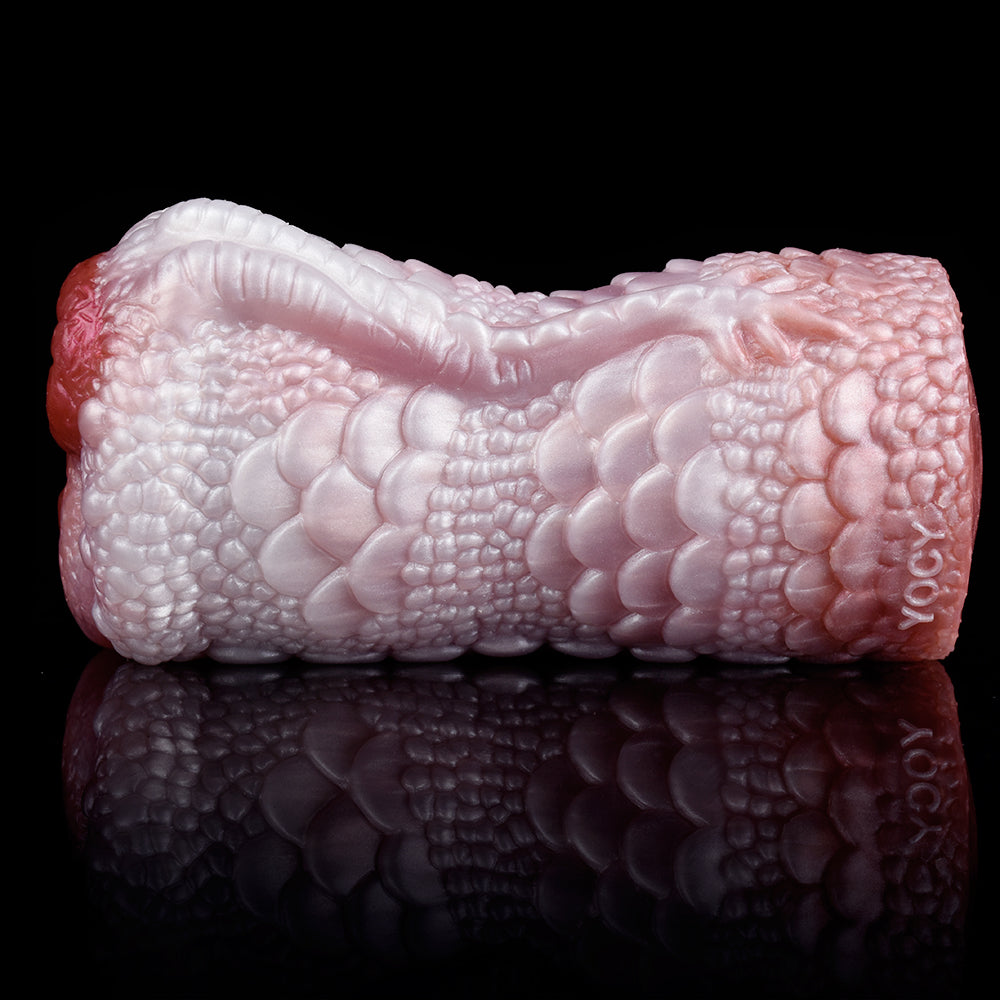 Drachen-Stroker Pocket Pussy mit Spinalrücken-Grifflinie – Drachenschuppen Pocket Pussy