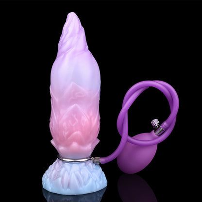 Aufblasbares Fantasy Silikon Dildo – Biomechanical Fantasy Device mit Dynamischer Druckexpansion