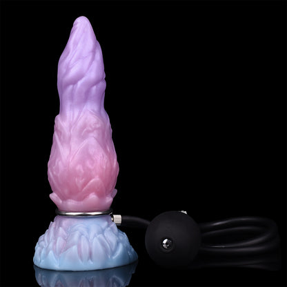Aufblasbares Fantasy Silikon Dildo – Biomechanical Fantasy Device mit Dynamischer Druckexpansion