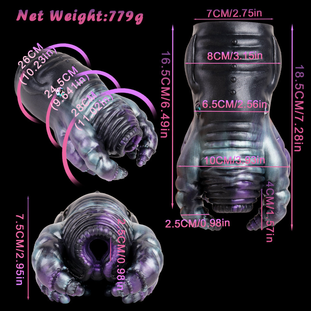 Alien Pocket Pussy mit Bio-Struktur-Kanal – Extraterrestrisches Textur-Erlebnis im Cthulhu-Design