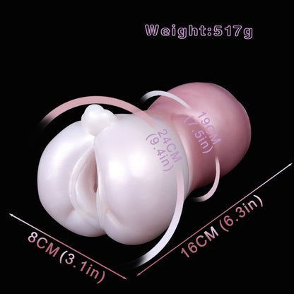 Silky Silicone Pocket Pussy – Fantasy Masturbator made of Platinum Silicone for Intense Experiences