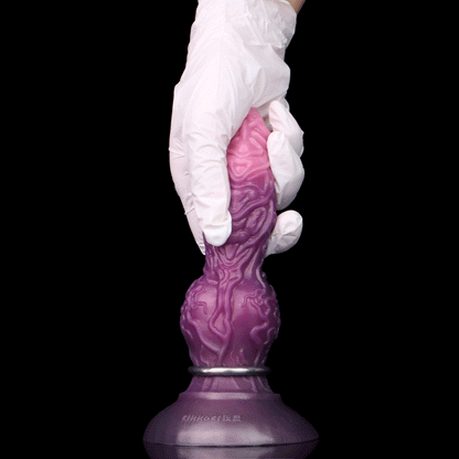 Fantasy Dildo Aufblasbar – Tentakel-Textur & Druckpumpen-Passform | SilikonLust