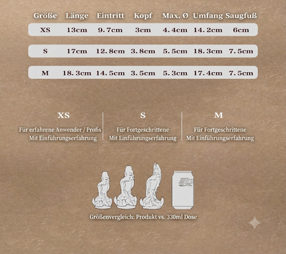 Stier-Dildo aus der Tierkreiszeichen-Serie – Jadegrün & Weinrot, Spiralrelief, Saugnapf & Drei Größen aus Platin-Silikon