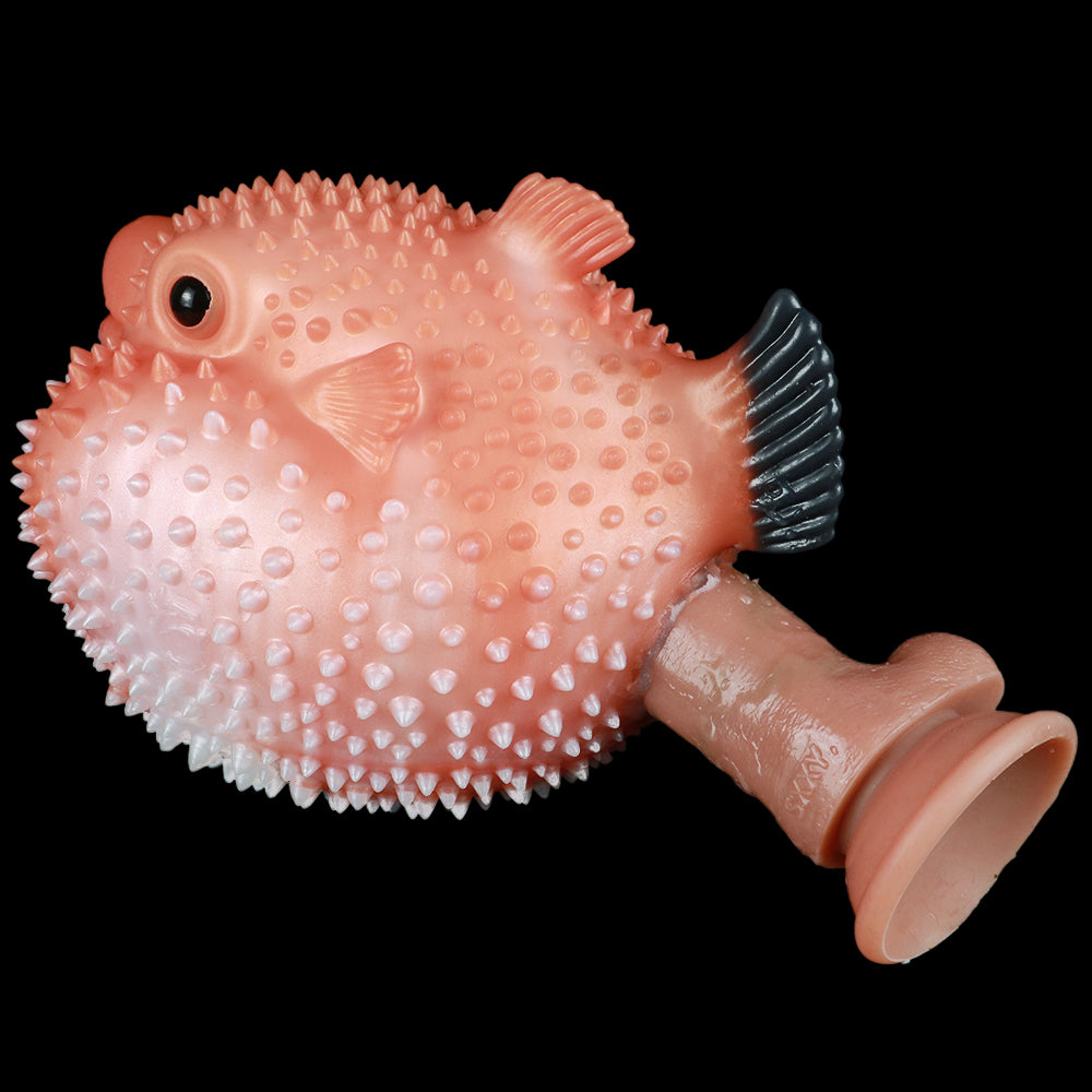 Kugelfisch Blowjob Pocket Pussy – Cute Fantasy Oral Sexpuppe | Platin-Silikon Handbemalt
