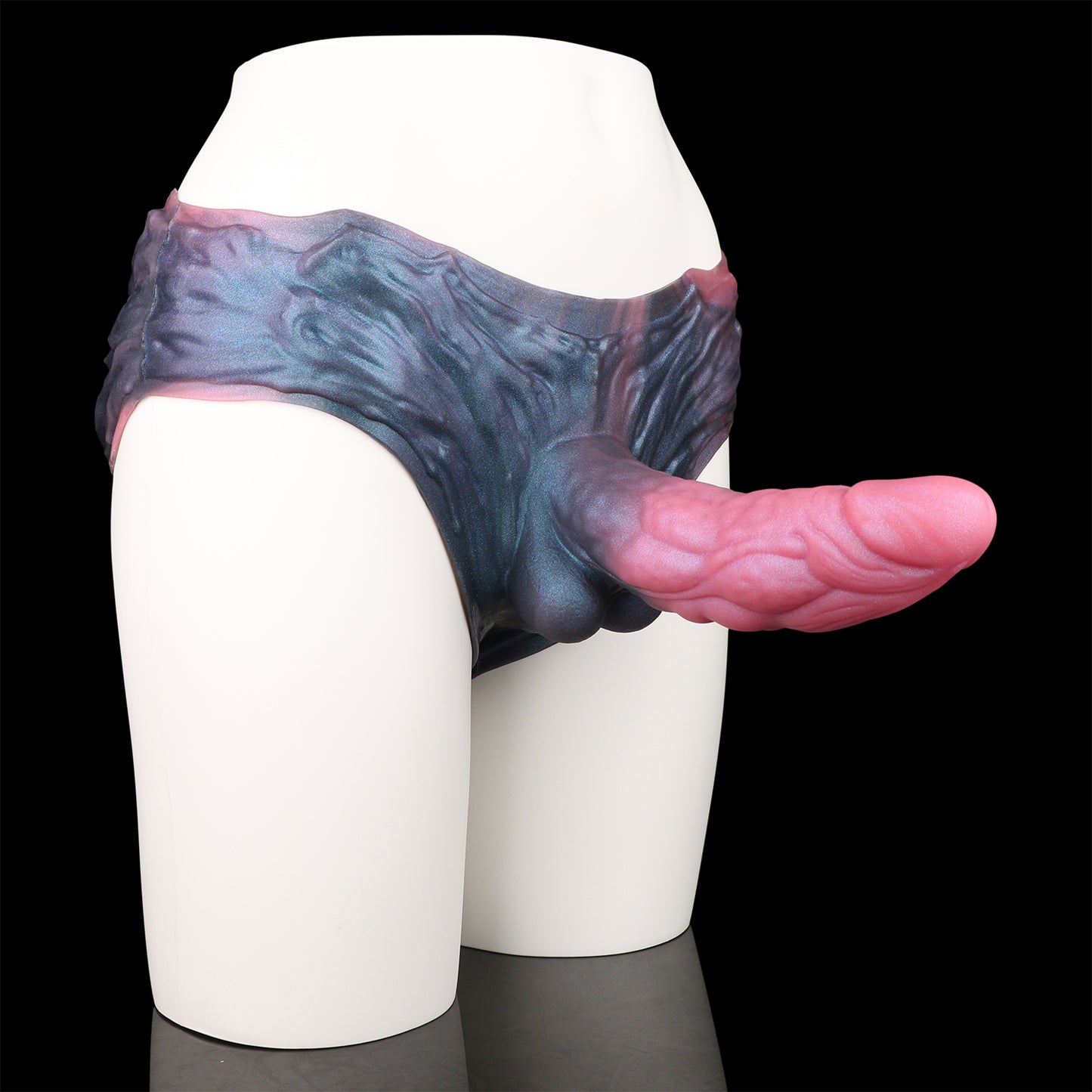Hybrid Fantasy Silicone Penis Sleeve – Bio Hybrid Anatomical Fantasy Strap-On | SilikonLust