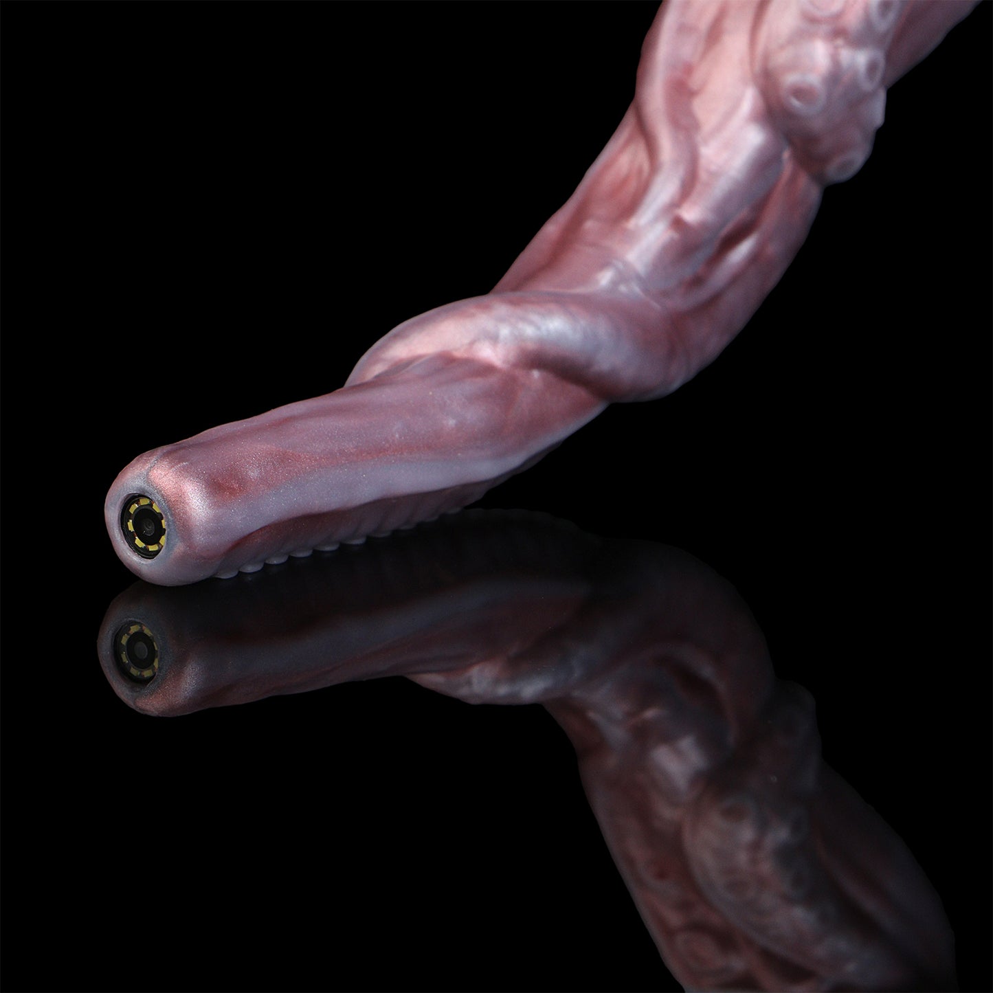 Giant Tentacle Dildo – HD Camera Fantasy Dildo made of Platinum Silicone with Extra Length and Suction Cup Base