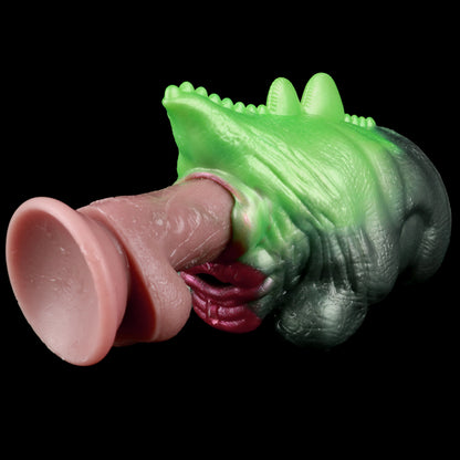 Bestien Pocket Pussi: Das giftgrüne Monster-Muster-Stroker für Männer