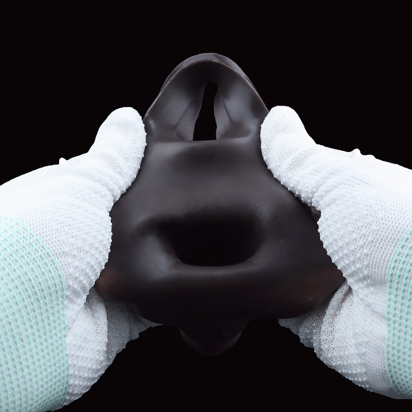 Obsidian Penis Sleeve aus Platin-Silikon – Realistische Venenstruktur für mehr Volumen, Komfort & Ausdauer