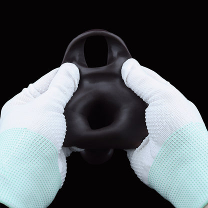 Premium Penishülle in Obsidianschwarz – Realistischer Penis-Sleeve & Überzug für Ausdauer und intensiven Paar-Sex