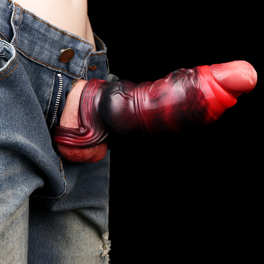 Penis sleeve for small penis - Matrix suction cup inner wall & double constriction contour
