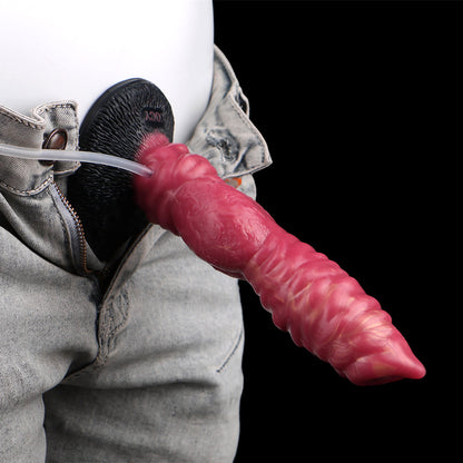 Fantasy Dildo Silicone – Creature Dong Inflatable & Squirt | SiliconeLust