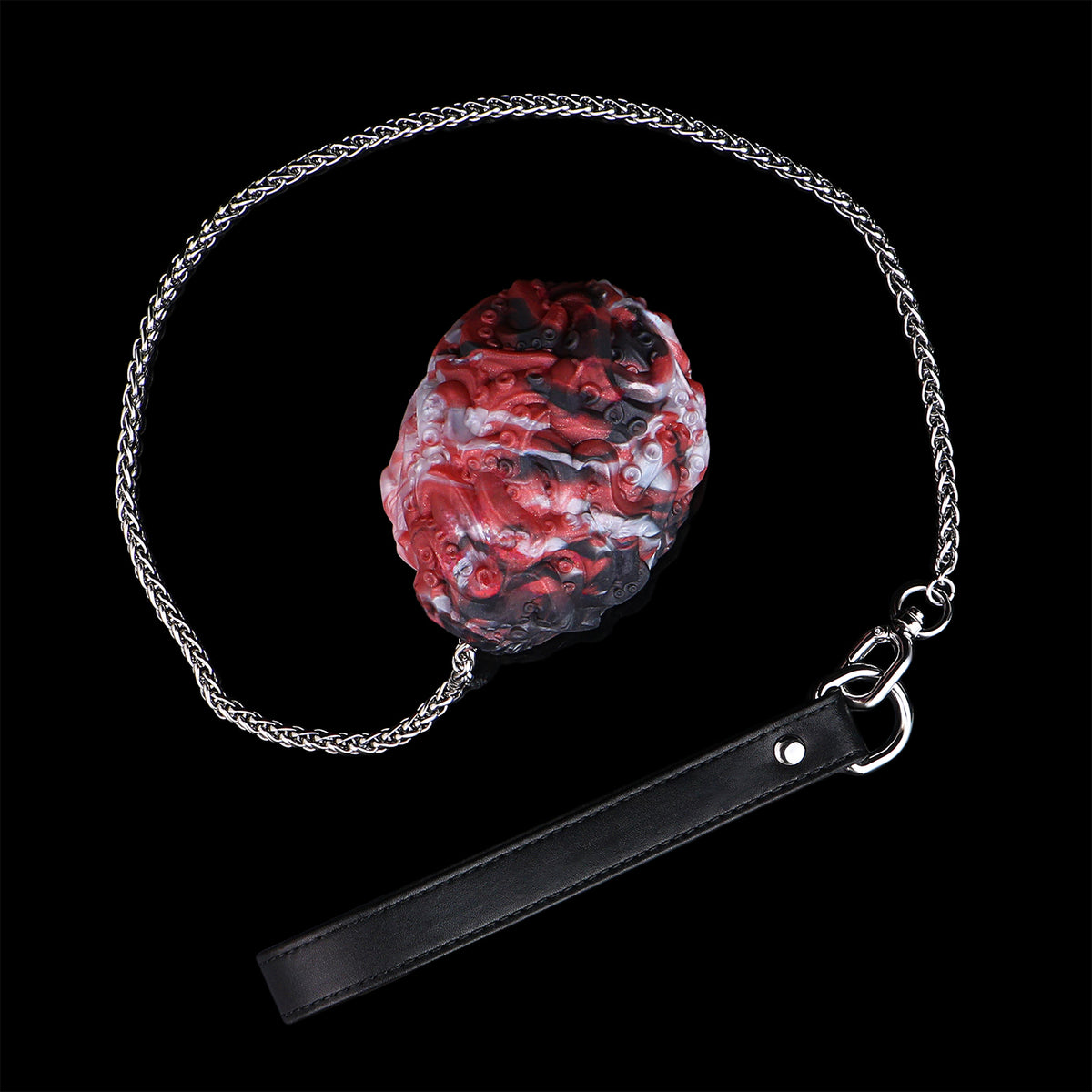 Silicone Kraken Egg – Red-and-Black Tentacle Relief for Fantasy Role-Playing Games