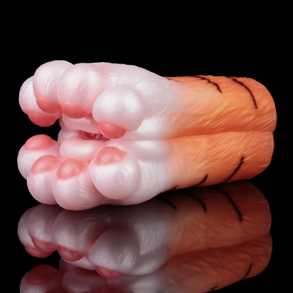 Tiger Paw Masturbator – Furry Animal Masturbator mit Doppelklauen-Klemmsystem und Dynamischer Rückfederung