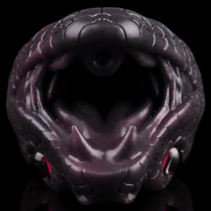 Python Schlangen Oral Sexpuppe – Fantasy Blowjob Pocket Pussy Fangzähne | Platin-Silikon Fetisch
