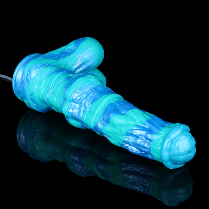 Erotisch Fantasy Dildo Eisblau – Squirting Edition | SilikonLust