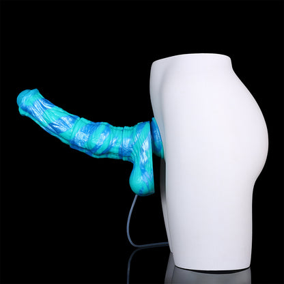 Erotisch Fantasy Dildo Eisblau – Squirting Edition | SilikonLust