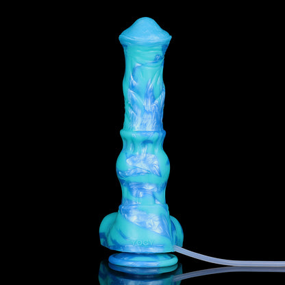 Fascinating Fantasy Dildo with Ejaculation Function – Premium Platinum Silicone & Suction Cup