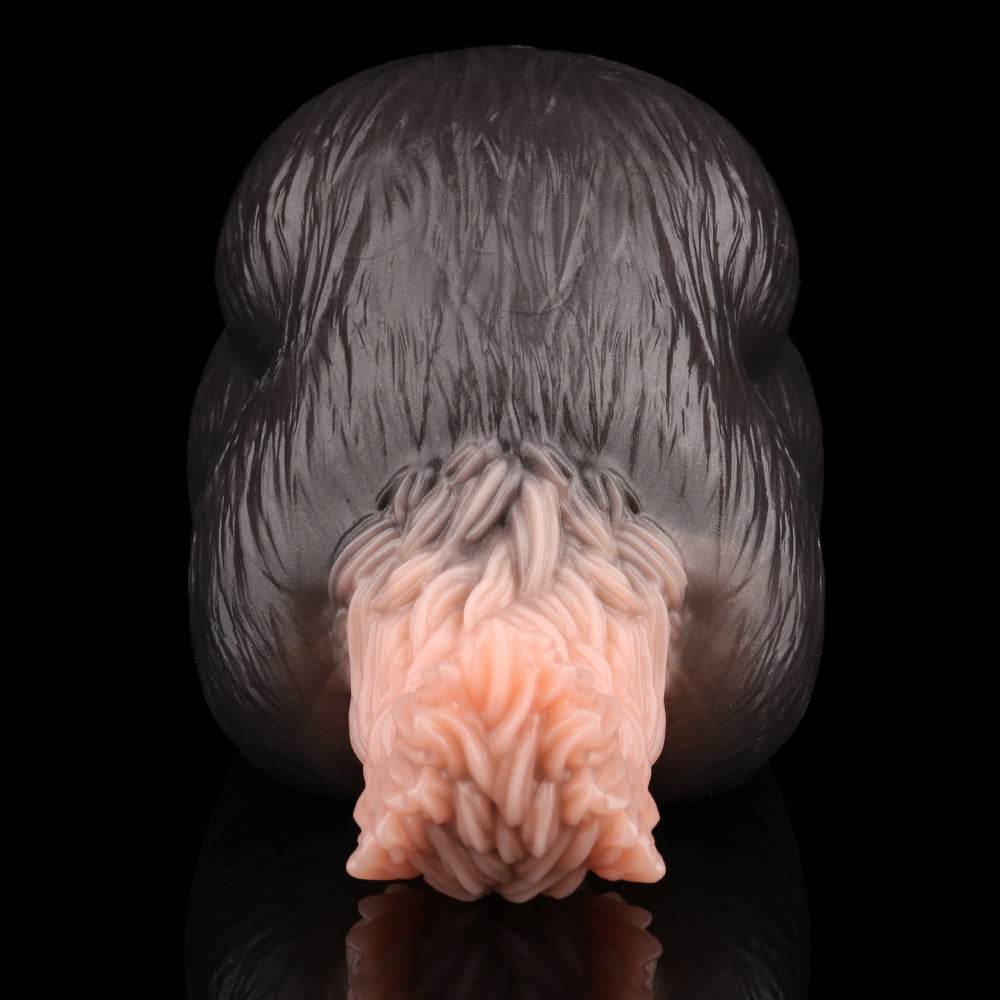 Fantasy Beast Masturbator - Pocket Pussy mit Fellstruktur | Stabilisierungsflügel Platin-Silikon SilikonLust