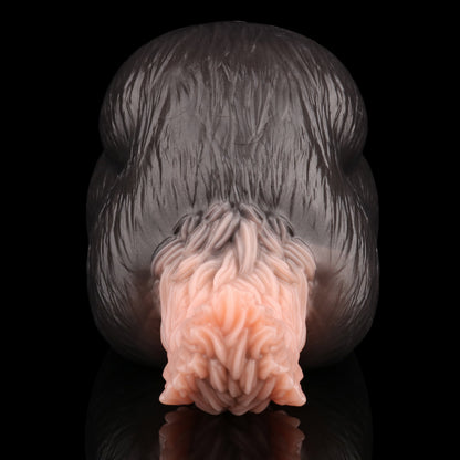 Fantasy Beast Masturbator - Pocket Pussy mit Fellstruktur | Stabilisierungsflügel Platin-Silikon SilikonLust