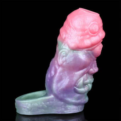 Demon Cyclops Penis Sleeve - Demonic Totem | Platinum Silicone SiliconeLust