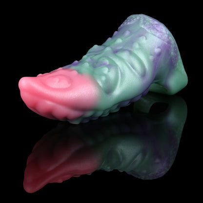 Silicone Fantasy Penis Sleeve Alien Biomorph – Closed-End & Vacuum Effect | SiliconeLust