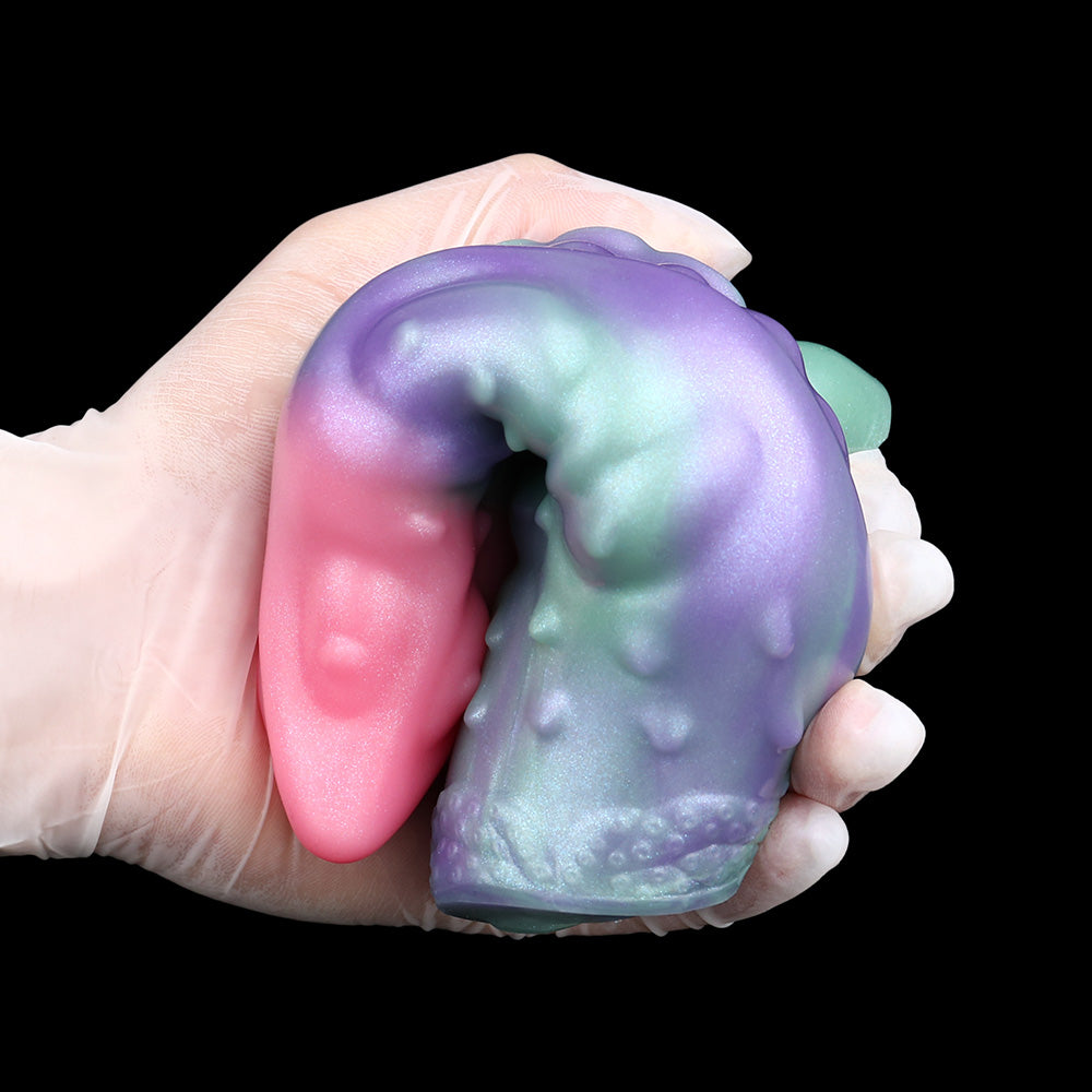Silicone Fantasy Penis Sleeve Alien Biomorph – Closed-End & Vacuum Effect | SiliconeLust
