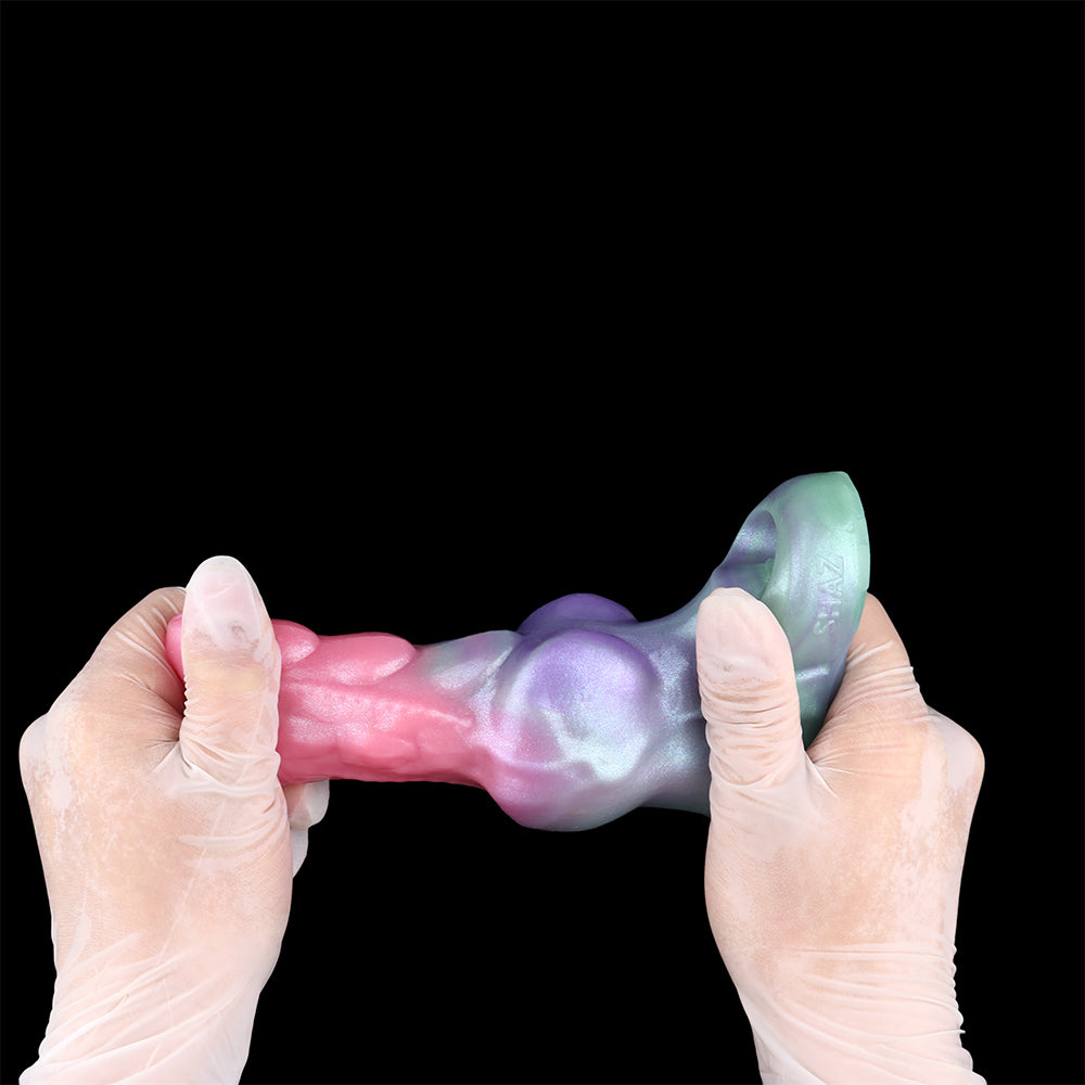 Fantasy Sleeve Extender Biomorphic – Three-Zone Structure & Mother-of-Pearl Cast | SilikonLust