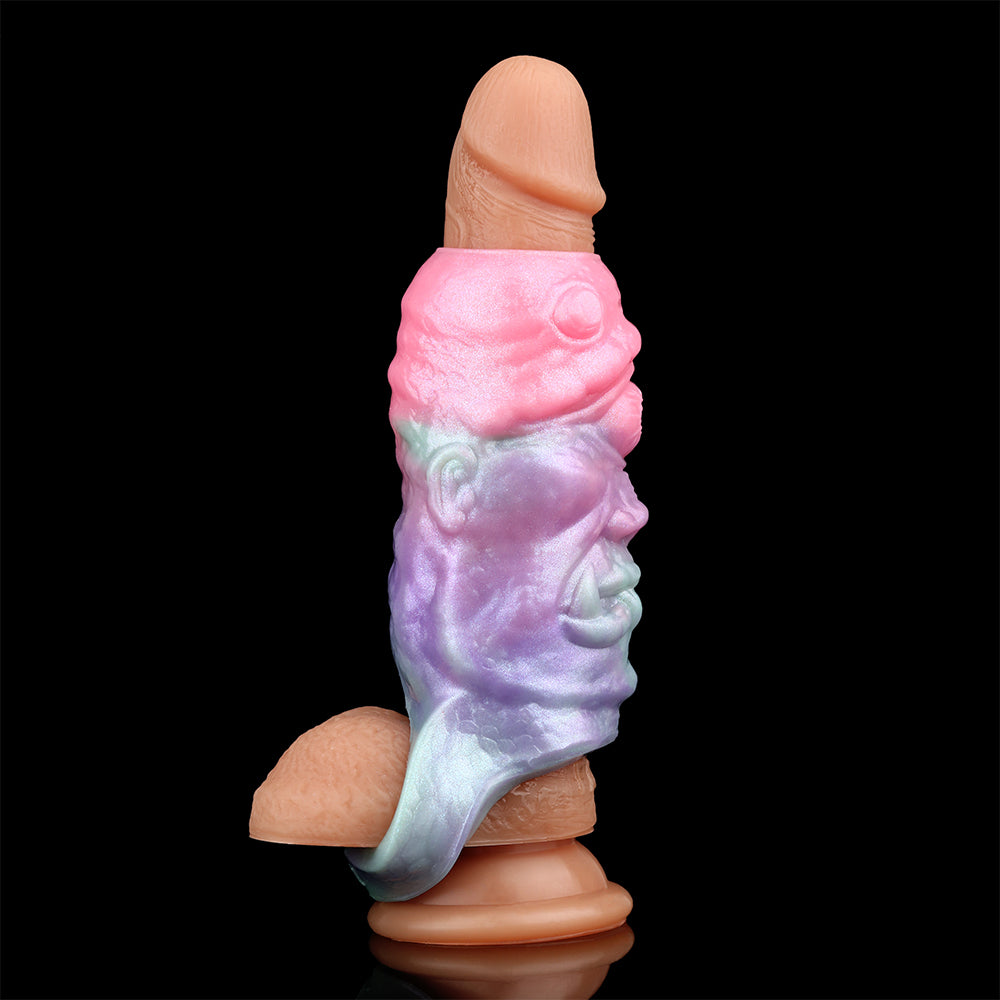 Demon Cyclops Penis Sleeve - Demonic Totem | Platinum Silicone SiliconeLust