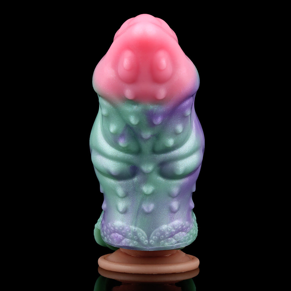 Silicone Fantasy Penis Sleeve Alien Biomorph – Closed-End & Vacuum Effect | SiliconeLust