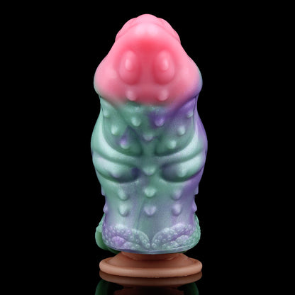 Silicone Fantasy Penis Sleeve Alien Biomorph – Closed-End & Vacuum Effect | SiliconeLust