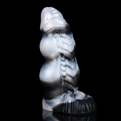 Mythic Dragon Penishülle – Dreistufiger Silikon Penis Extender mit Funk-Fernbedienung & Hoden-Lock