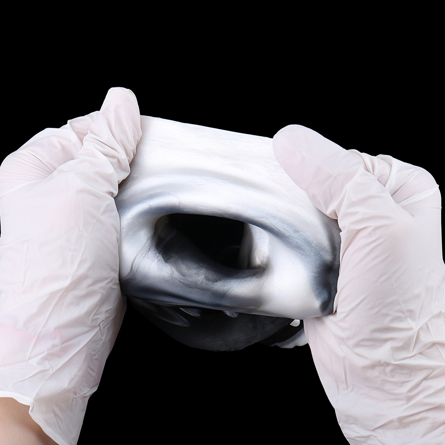 Realistischer Penis Sleeve im Pferde-Design – Dehnbare Silikon Penis-Hülle mit Noppen, Hoden-Schlaufe & 10 Vibrationsmodi für Paare
