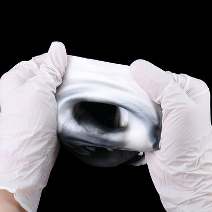 Realistischer Penis Sleeve im Pferde-Design – Dehnbare Silikon Penis-Hülle mit Noppen, Hoden-Schlaufe & 10 Vibrationsmodi für Paare