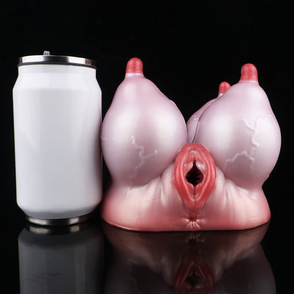 Sexpuppen Tier-Brust – Vier Brüste, Vaginakanal & Platin-Silikon