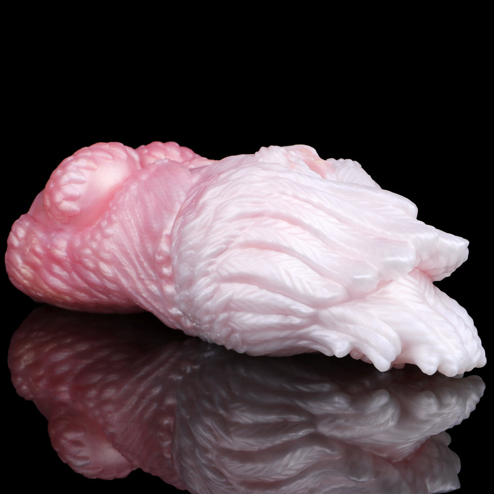 Fantasy Silikon Sexpuppe Torso – Kitsune Pocket Pussy mit Bionischer Fuchsfratze und Seidenmatt