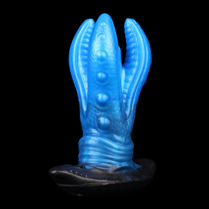 Trident Fantasy Dildo – Alien Strap-On Harness Set mit Fox Tail | SilikonLust