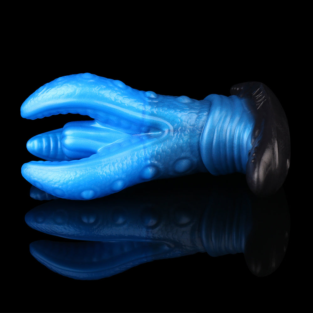 Trident Fantasy Dildo – Alien Strap-On Harness Set mit Fox Tail | SilikonLust